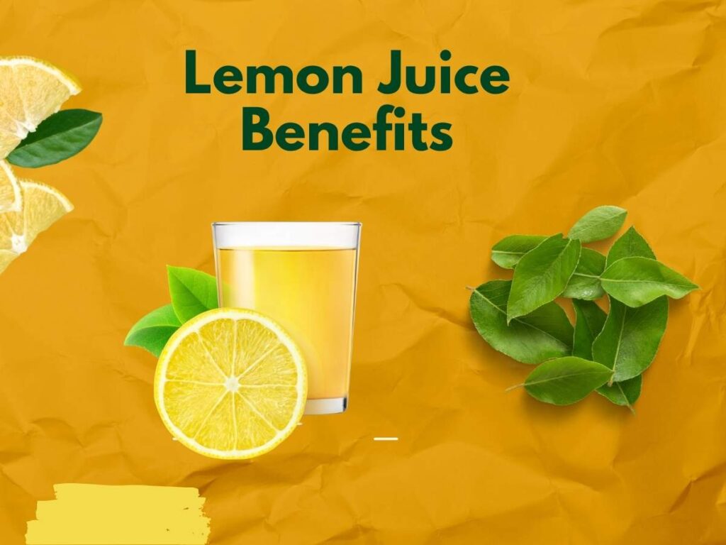 Benefits of Lemon Juice