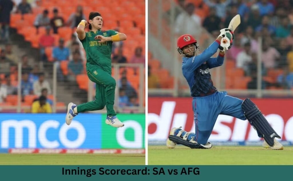 Innings Scorecard SA vs AFG